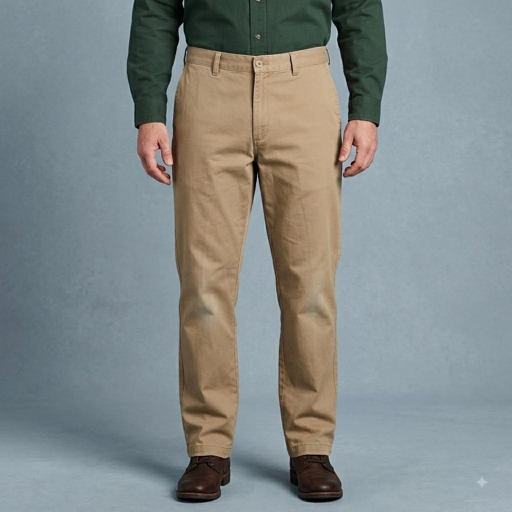 Cabela's Outfitters Chino‎ Pants Men's 36x29 Tan Khaki Cotton Casual
